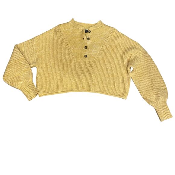 Womens Sweater Large Knitted Cropped Winter Boxy Relaxed Fit Soft Cozy Casual - Picture 2 of 7